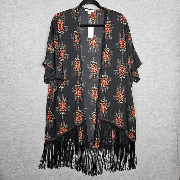 Romeo & Juliet Couture Tops - Romeo & Juliet Couture Women’s Open Front Kimono Top Size XL New